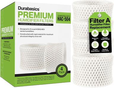 Durabasics 4-Pack Humidifier Filters for Honeywell