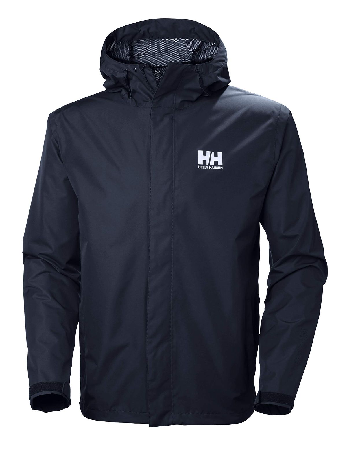 Helly Hansen Seven J Jacket in navy blue, front view
