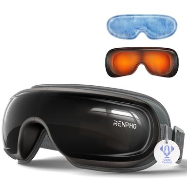 RENPHO Eyeris 3 Eye Massager with Heat and Cooling, Voice Control