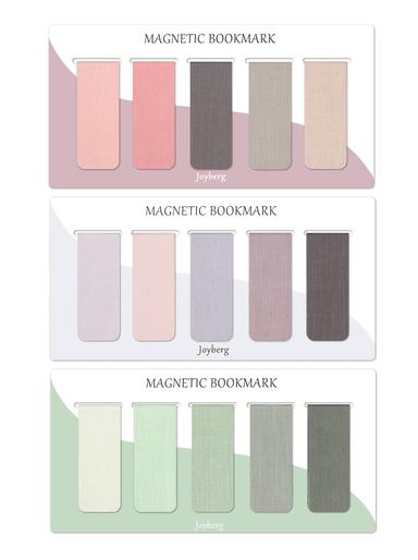 Joyberg 15-Piece Magnetic Bookmarks