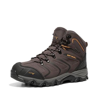 NORTIV 8 Men's Ankle High Waterproof Hiking Boots Armadillo