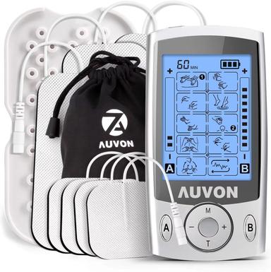 AUVON Dual Channel TENS Unit Muscle Stimulator
