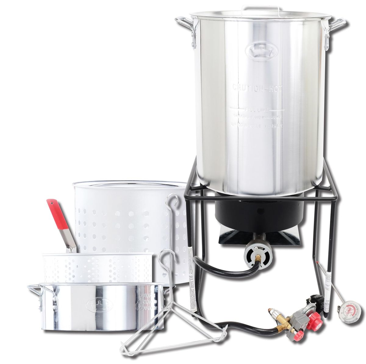 King Kooker Propane Outdoor Fry Boil Package with 2 Pots