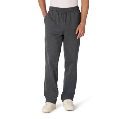 Amazon Essentials Men's Relaxed Straight Leg Fleece Open Bottom Sweatpant