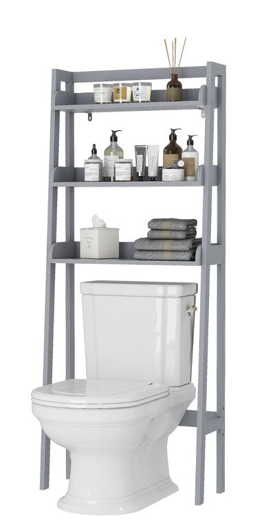 UTEX Over Toilet Bathroom Organizer 3‑Tier | Mubboo