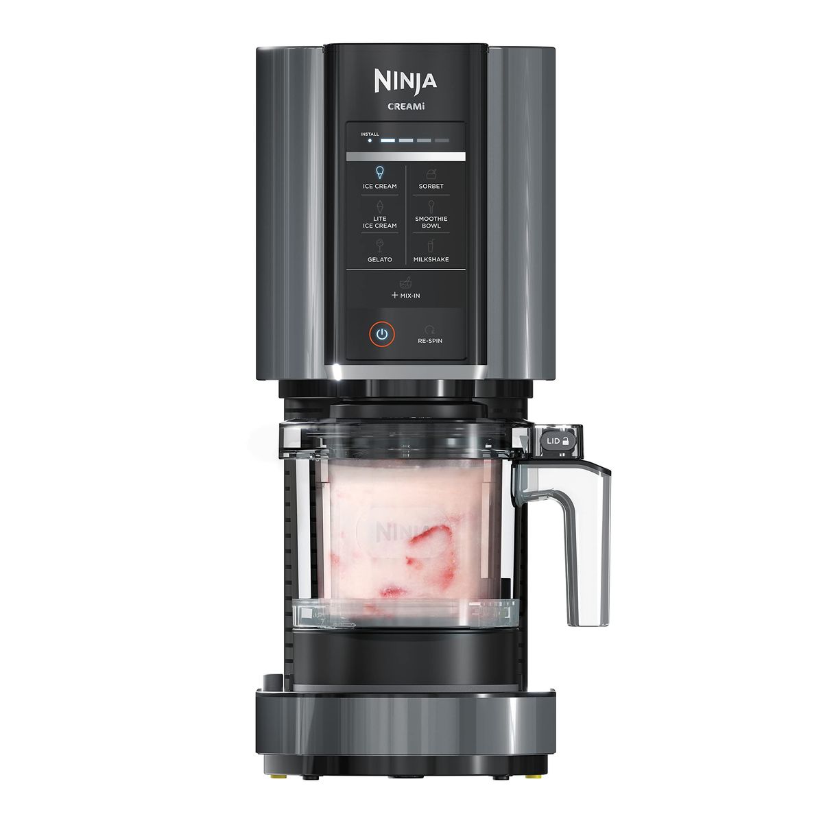 Ninja CREAMi ice cream maker with pint and paddle