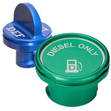 JOJOY LUX Diesel Fuel & DEF Cap for Ram