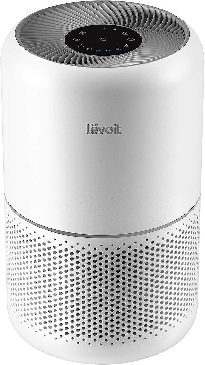 LEVOIT Core300-P air purifier on a white background