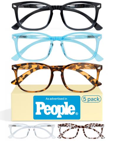 CCVOO Women's Blue Light Reading Glasses