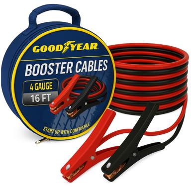 GOODYEAR Heavy Duty Jumper Cables 4 Gauge 16 ft