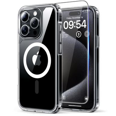 TAURI iPhone 15 Pro Max Case with MagSafe Card Slot