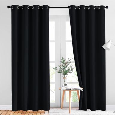 NICETOWN Black Out Curtains 84 Inches Long | Mubboo