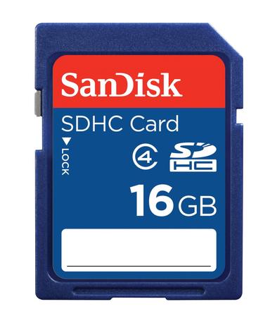 SanDisk Flash 16 GB SDHC Flash Memory Card
