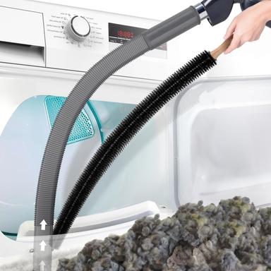 PetOde 2-Piece Dryer Vent Cleaner Kit