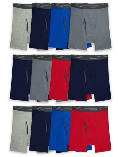 Fruit of the Loom Men’s Coolzone Boxer Briefs 12-Pack