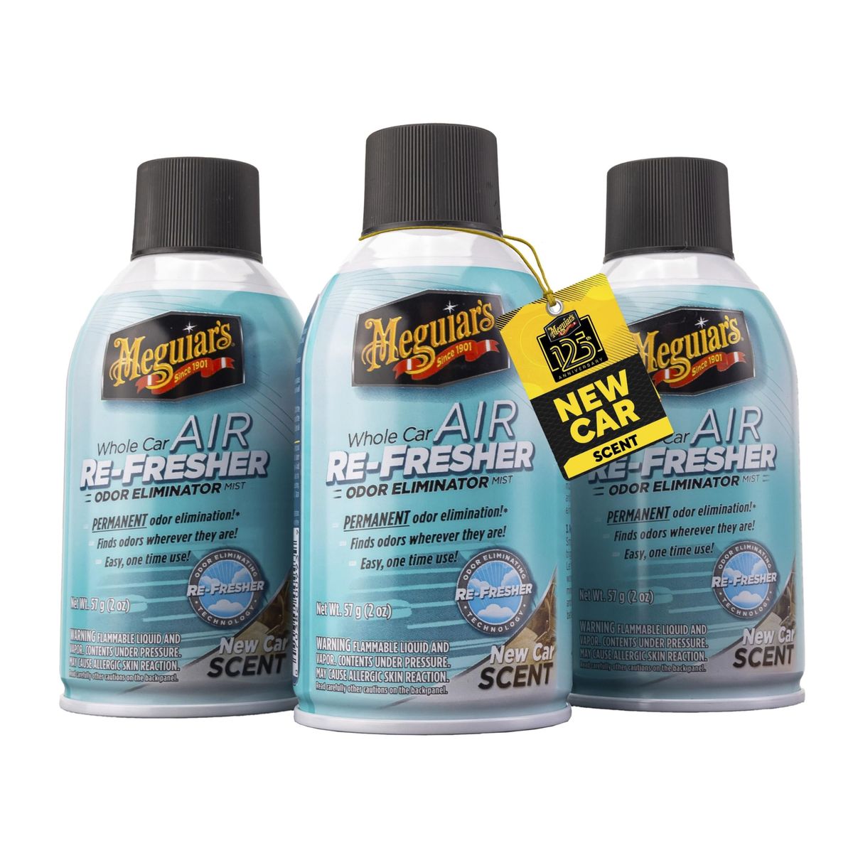 Meguiar's Whole Car Air Refresher, New Car Scent