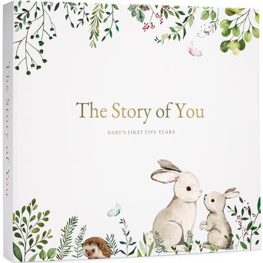 ZIRI & ZANE Timeless First 5 Year Baby Book | Mubboo