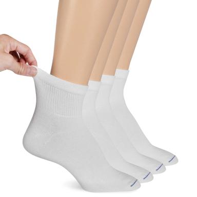 Dr. Scholl's Women's 4 Pack Diabetic and Circulatory Non Binding Ankle Socks | Mubboo