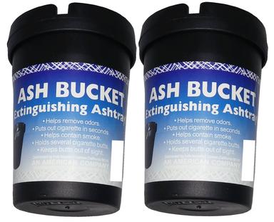 Ash Bucket Extinguishing Ashtray