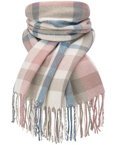 YSense Women's Long Plaid Blanket Scarf
