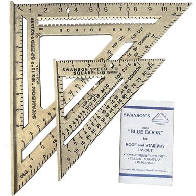 Swanson Value Pack 7" and Big 12" Speed Squares