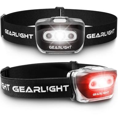 GearLight S500 LED Headlamp 2-Pack