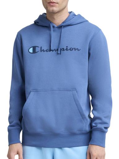 Champion Men's Pullover Graphic Fleece Hoodie, Classic Script Logo