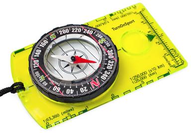 TurnOnSport Orienteering Compass