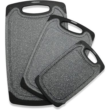 Viretang Plastic Cutting Board Set with Grinding Area
