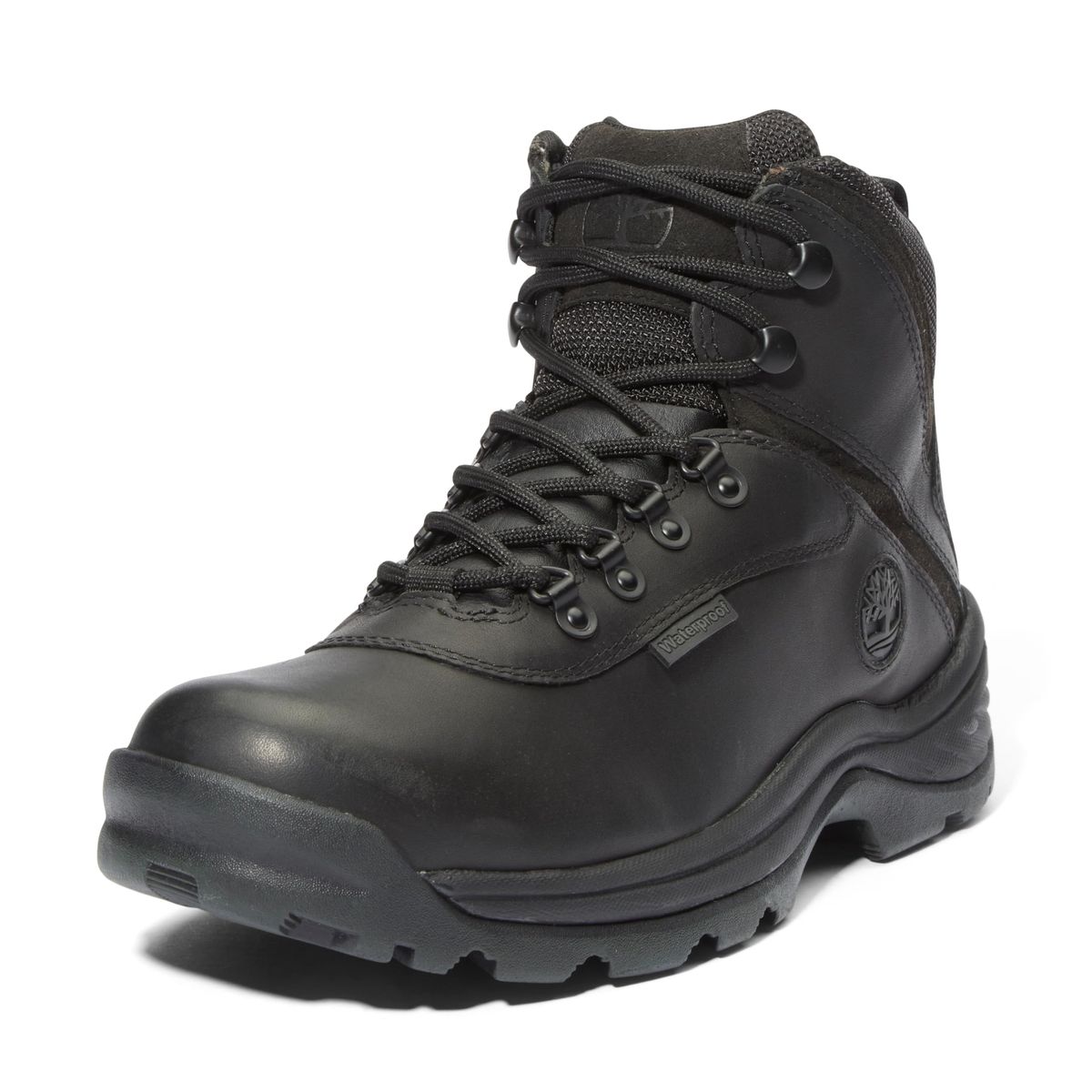 Timberland Men's White Ledge Mid Waterproof Hiking Boot in black