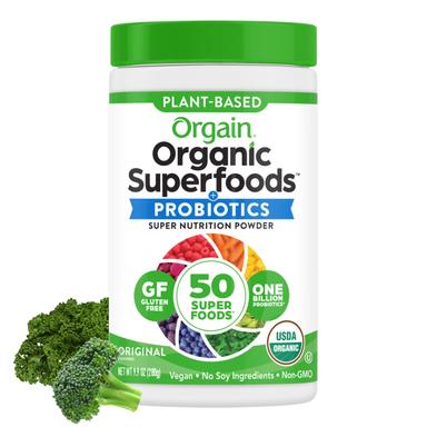Orgain Organic Greens Powder + 50 Superfoods, Original