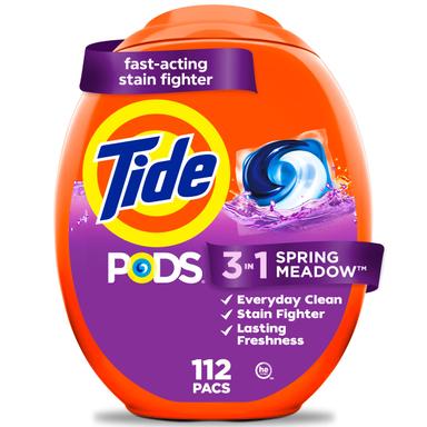 Tide PODS 3-in-1 Spring Meadow (112 ct)
