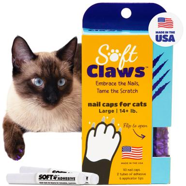 Soft Claws Nail Caps for Large Cats