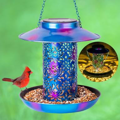 Ottsuls Solar Bird Feeder for Outdoors Hanging | Mubboo