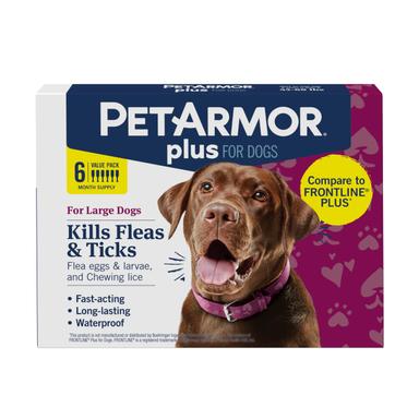 PetArmor Plus for Large Dogs (45-88 lbs), 6 Doses | Mubboo