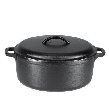 Amazon Basics 7qt Pre-Seasoned Dutch Oven