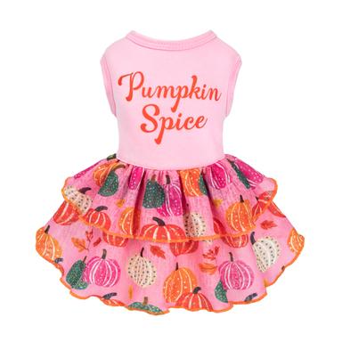 Fitwarm Pumpkin Spice Dog Dress
