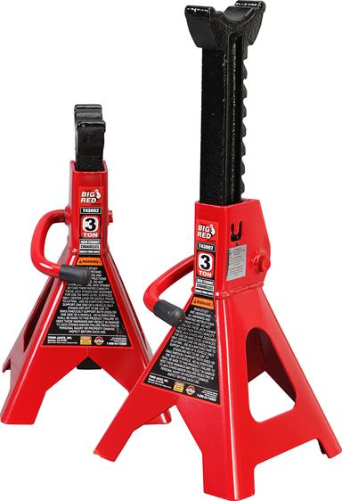 BIG RED T43202 Torin Steel Jack Stands (3 Ton)