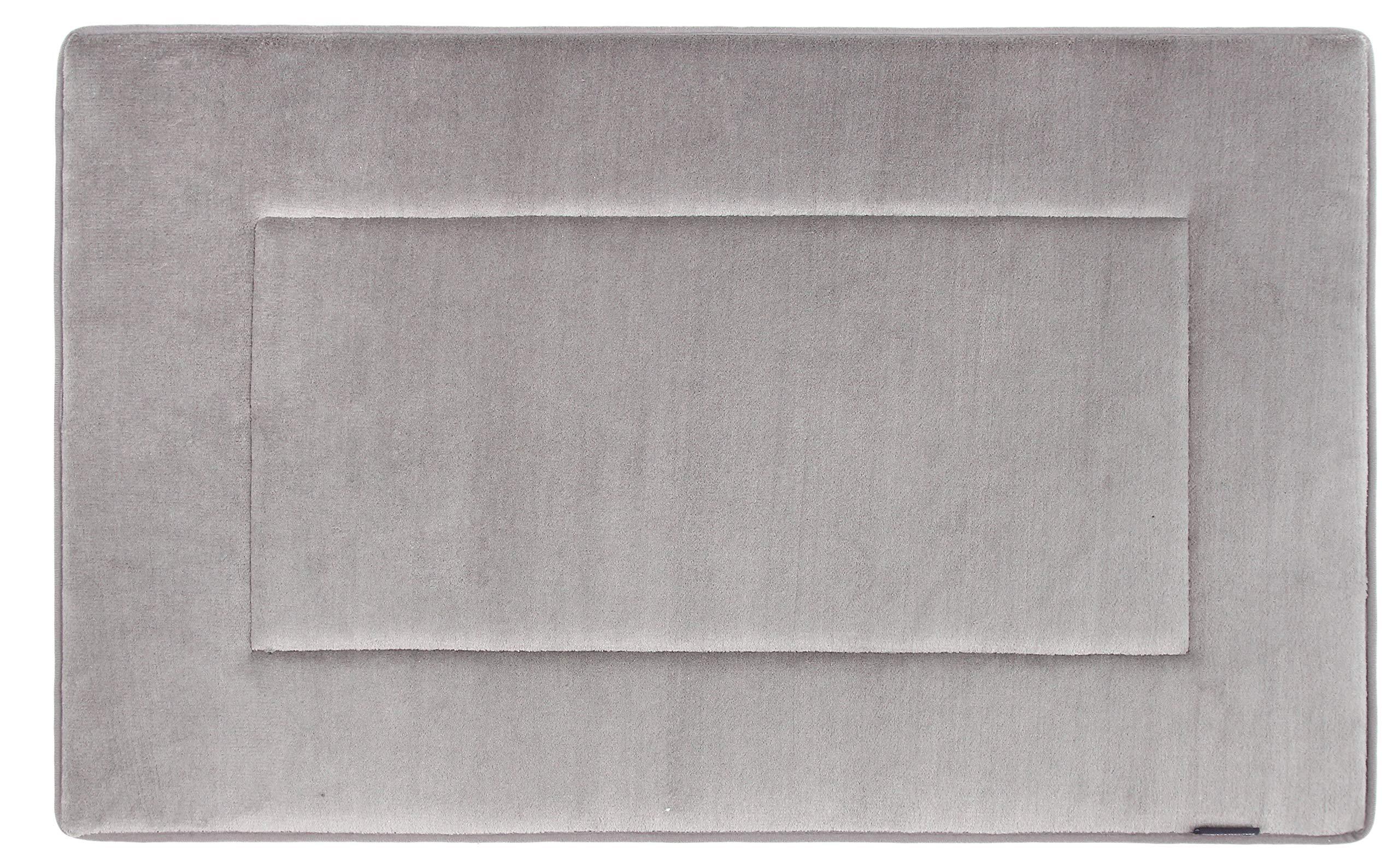 Fabbrica Home Ultra-Soft High Density Memory Foam Runner in grey