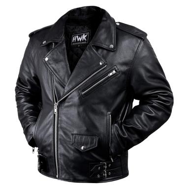 HWK Brando Leather Motorcycle Jacket