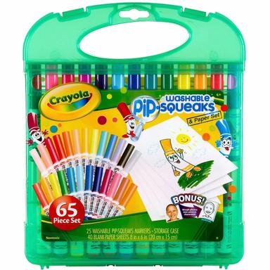 Crayola Pip-Squeaks Marker Set, 65ct