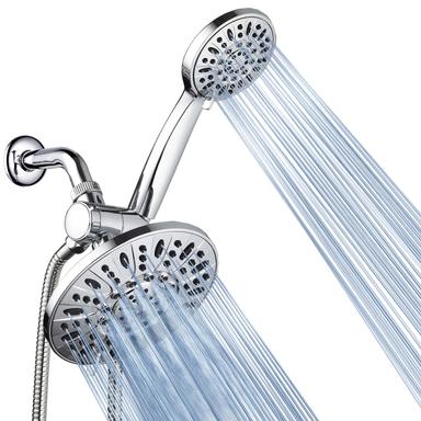 AquaDance 7" Premium High Pressure 3-Way Rainfall Combo