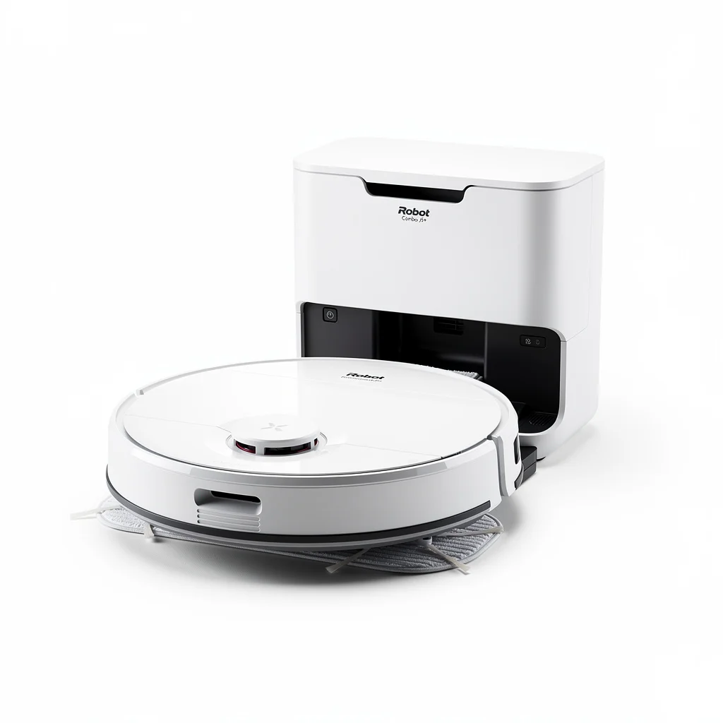 iRobot Roomba Combo j5+ robot vacuum and mop with Clean Base Automatic Dirt Disposal
