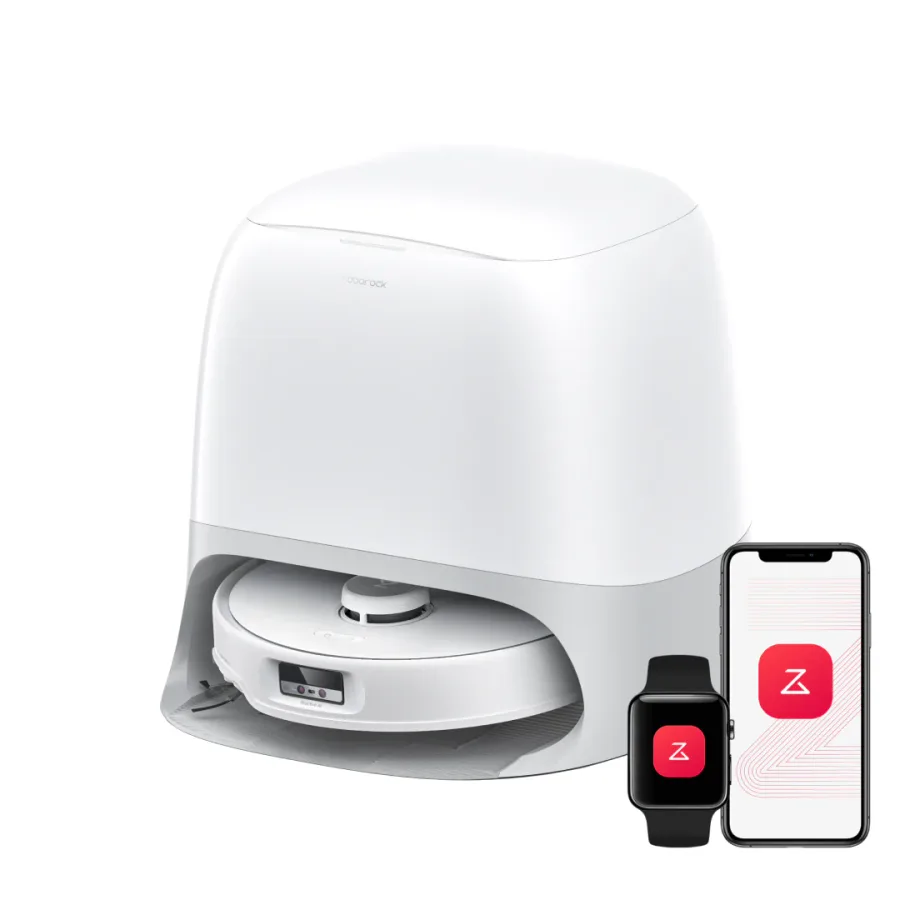 Roborock Qrevo Curv robot vacuum with FlexiArm extending side brush